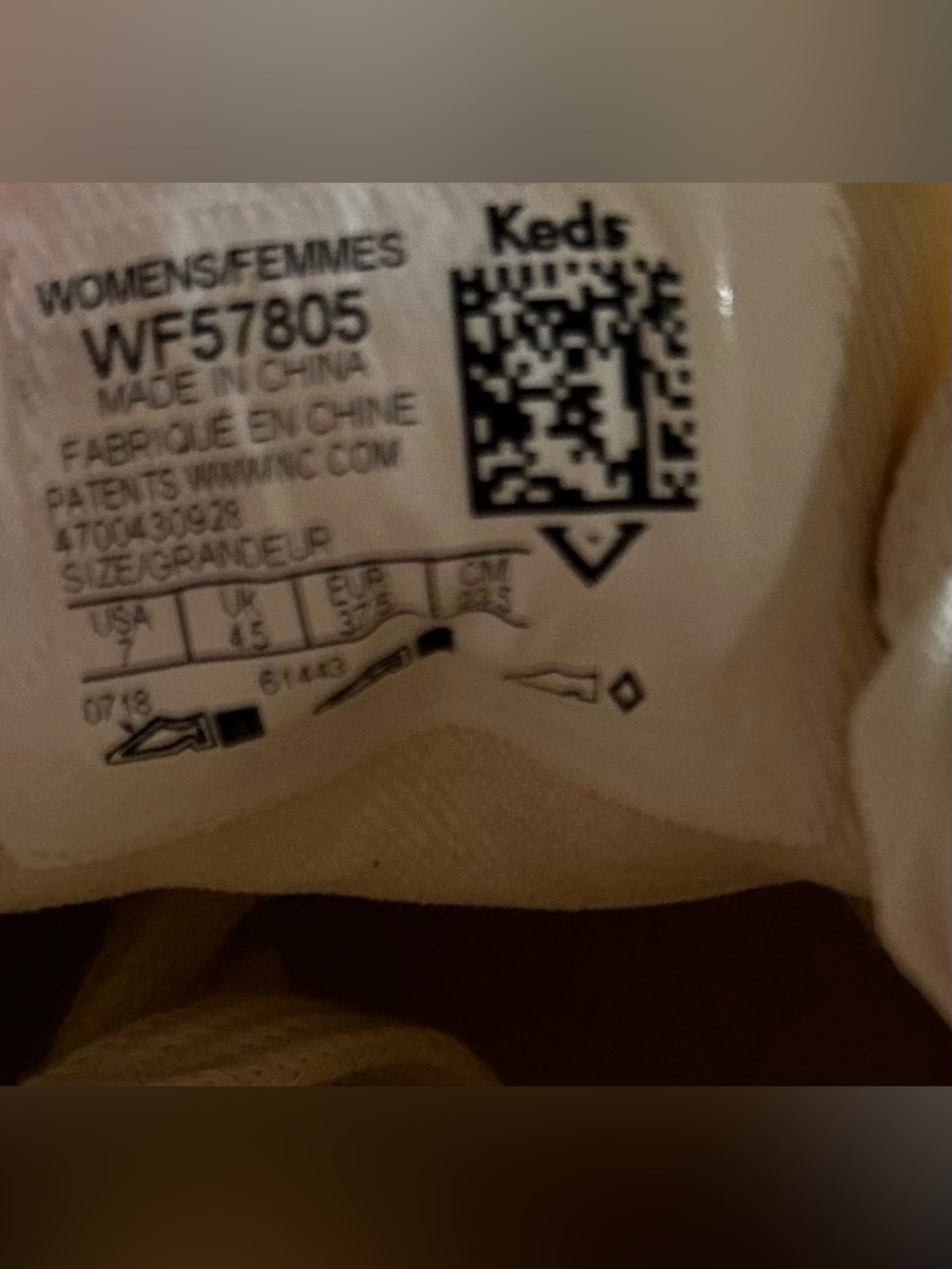 Keds x Kate Spade Triple Glitter Platform Sneakers, women’s size 7. New/no box. - Picture 5 of 9